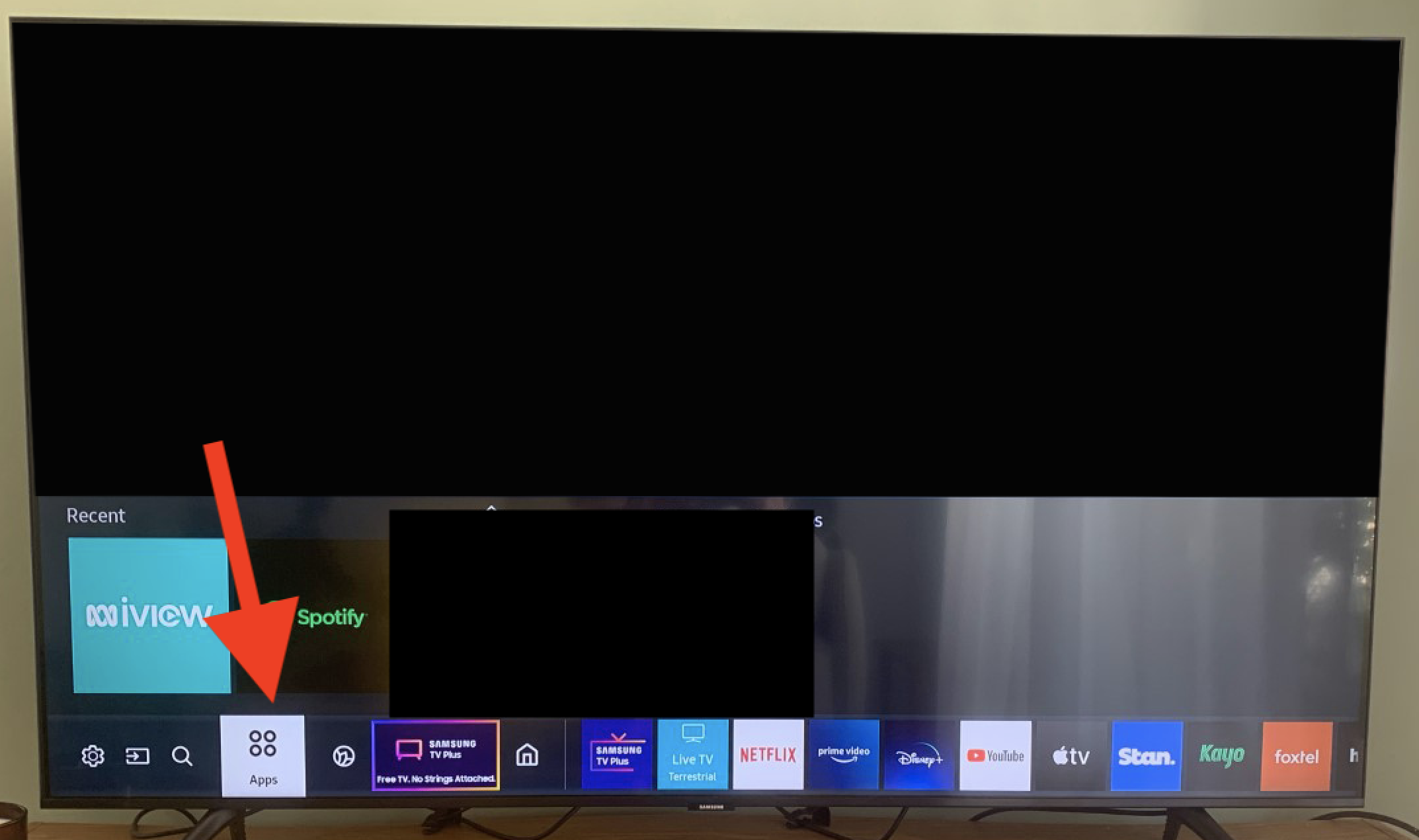 Free tv apps on sale for samsung smart tv